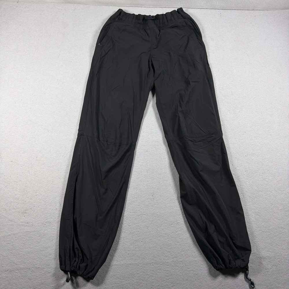 Lululemon Beyond The Studio Jogger Women Size 8 Relaxed Fit‎ Black Pants Lined